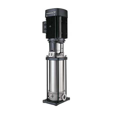 Вертикальный многоступенчатый центробежный насос Grundfos CRN 1-19 A-P-A-E-HQQE артикул 96516498 – фото внешнего вида